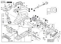 Bosch 0 601 594 103 Gho 26-82 Portable Planer 230 V / Eu Spare Parts